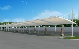 康乐县膜结构停车棚