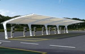 康乐县膜结构停车棚