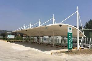 康乐县膜结构停车棚